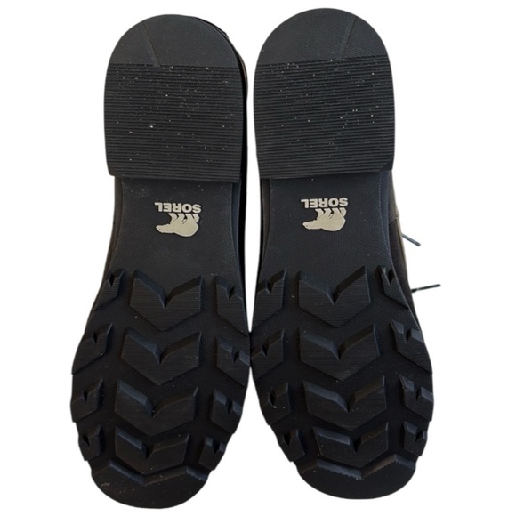 EUC Sorel Leather Emelie 1964 Boots Waterproof
Khaki Black Size 10.5 Rtl. $160 - Picture 11 of 12